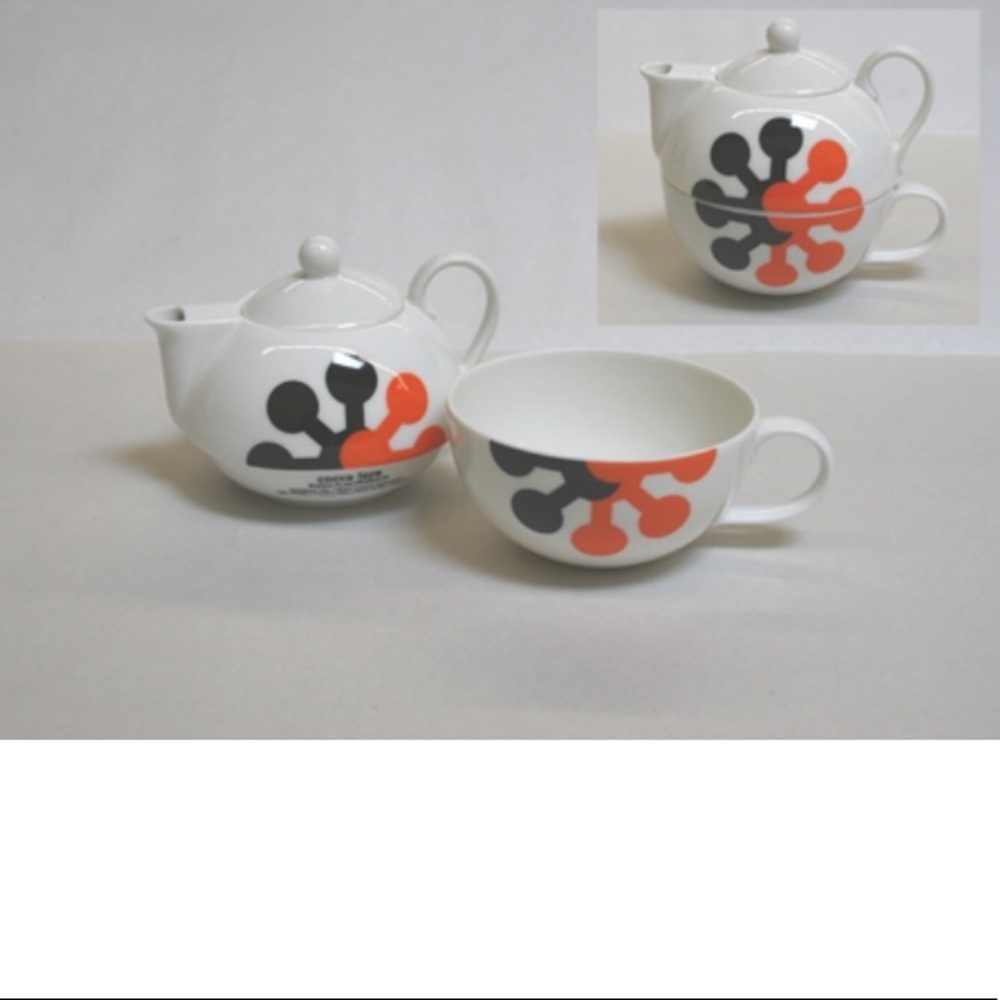 Cocca Laya Cermic Teapot And Cup Set Bukka Plan